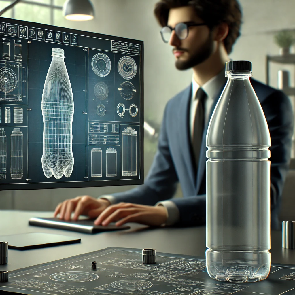 Проектування пляшки в CAD-системі